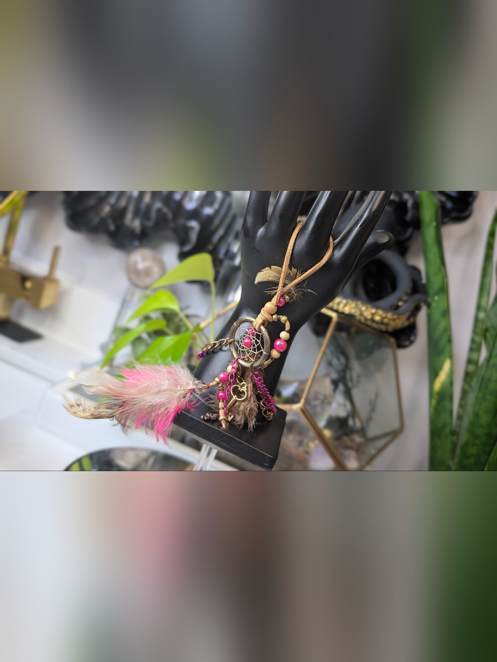 Handmade Adjustable Dreamcatcher Slave Bracelet Jewelry